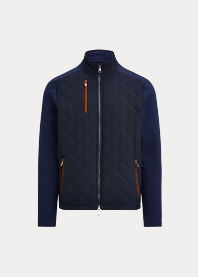 Jaqueta Ralph Lauren Quilted Mockneck Homem 91736-GHZD